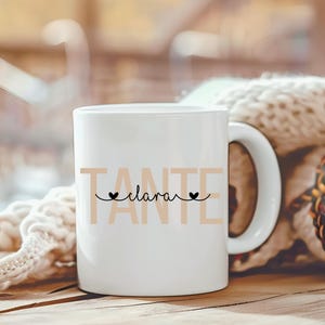 Aunt mug, aunt, aunt gift, aunt gift, best aunt, gift for aunt, godmother, you're going to be an aunt, personalized gift
