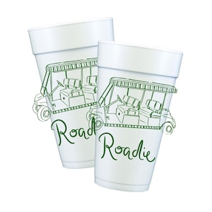 Roadieゴルフカートフォームパーティーカップ、20オンスプリントカップRoadie