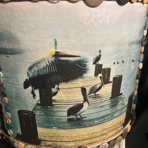 Paralume a tema Bayou Pelican