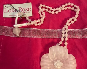 Lola rose shop red necklace