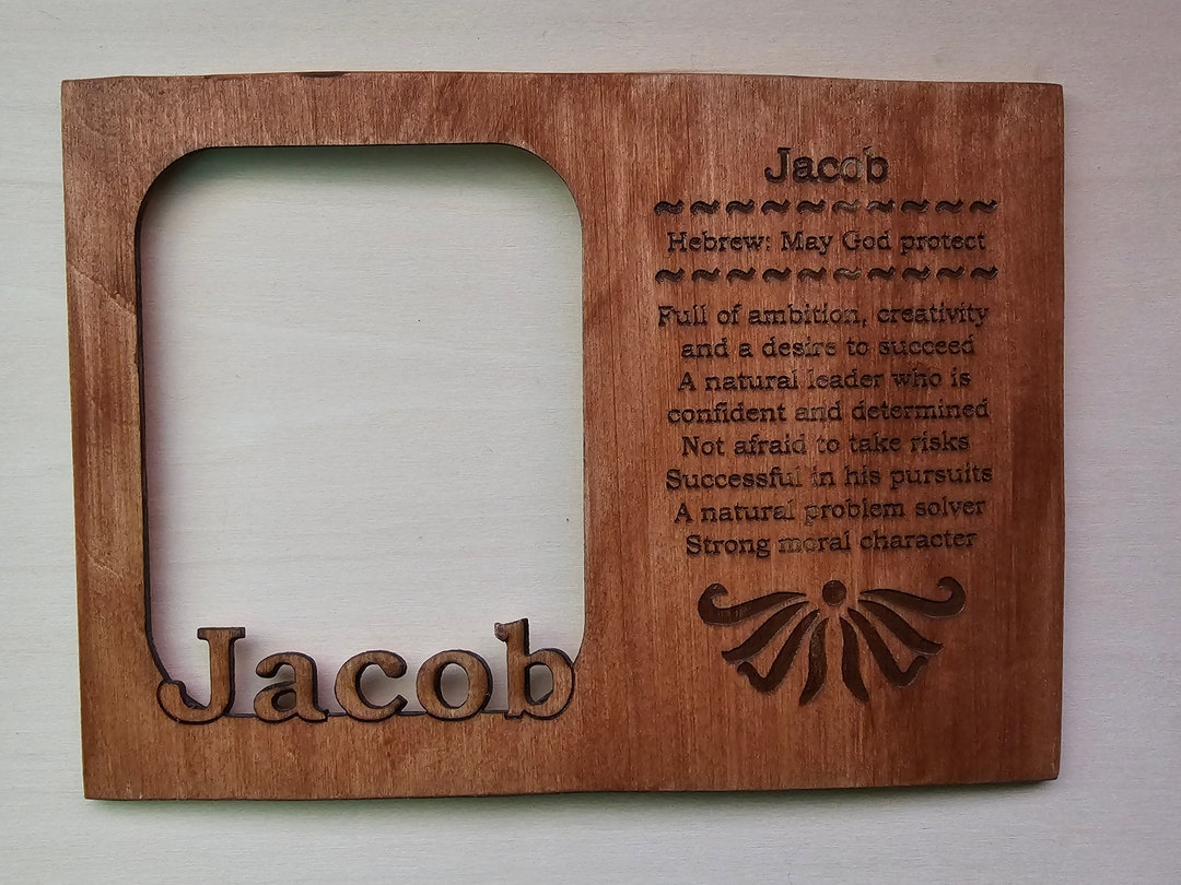 Personalized Name Photo Frame Etsy