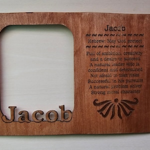 Personalized Name Photo Frame