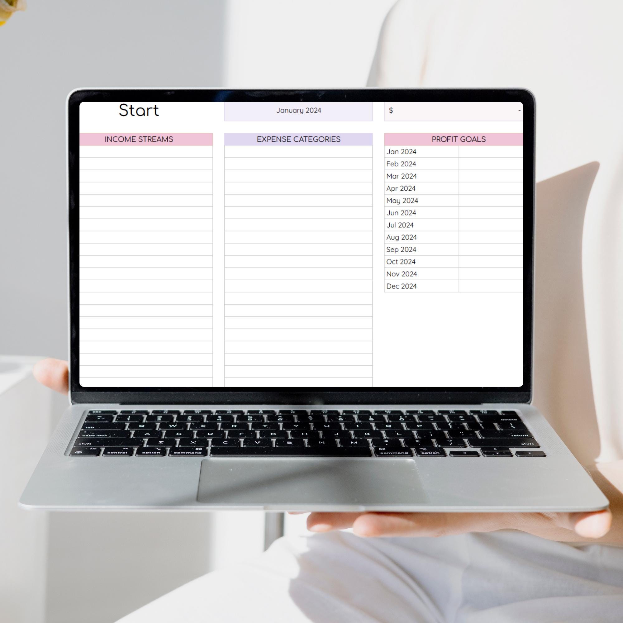 Small Business Bookkeeping Spreadsheet: Google Sheets Template (digital ...