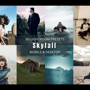 Skyfall Lightroom Presets: Mobile & Desktop Filters for Instagram (50+)