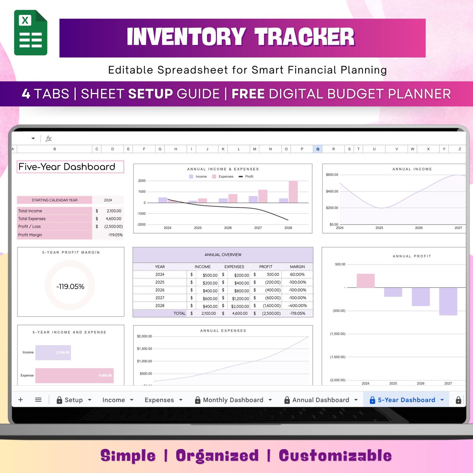inventory small business template – free google... Small Business Inventory Tracker: Product & Materials Template (google ...