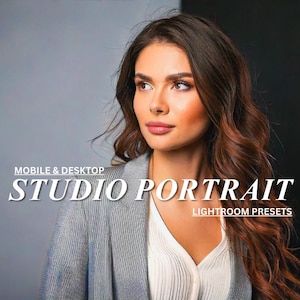 PORTRAIT Lightroom Presets, Perfect Skin, Glow Presets, Studio Presets, Lightroom Mobile Presets, Instagram filter, Beauty Presets