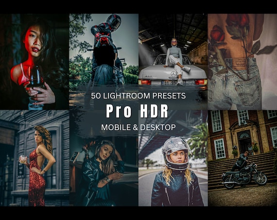 HDR Lightroom Preset Bundle, Capture Clear Sharp Photos, Night life, Mobile Presets, Best Outdoor Photos, Professional Photos, HD Photos