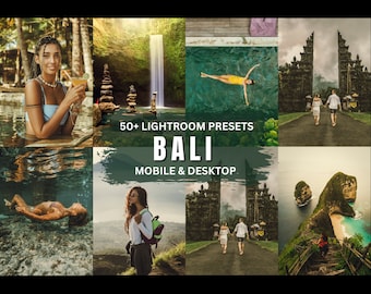 Bali Lightroom-voorinstellingen: tropische mobiele en desktopfilters