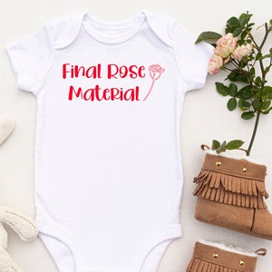 Final Rose Baby Onesie or Kids Tee: Future Bachelor/Bachelorette