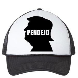 Pendejo Trump Adjustable Mesh Trucker Cap, F*ck Donald Trump Foam Mesh-Back Trucker Hat for Men or Women, FDT Foam Mesh Baseball Cap Hat
