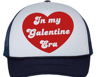 Galentine's Day Trucker Hat, Adjustable Mesh Back