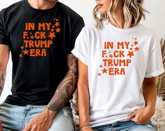 Funny Anti-Trump Era Shirt: Political Humor No King in America Tee or Sweatshirt