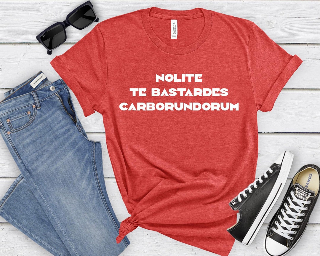 The Handmaid's Tale Nolite te Bastardes Carborundorum Women V-neck T-Shirt NEW