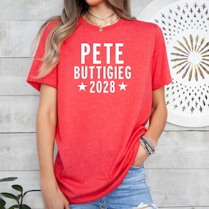 Pete Buttigieg 2028 Election T-Shirt: Vote Tee for Adults & Kids