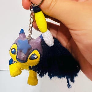 Animal Jam lynx keychain - handmade nostalgic gamer gift - cute fan art accessory for animal jam fans
