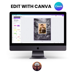 a computer screen with a picture of a man on it