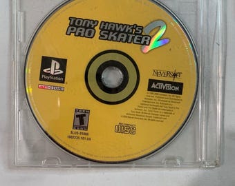 Tony Hawk's Pro Skater 2 Sony PlayStation 1 PS1 Solo disco Neversoft Activision