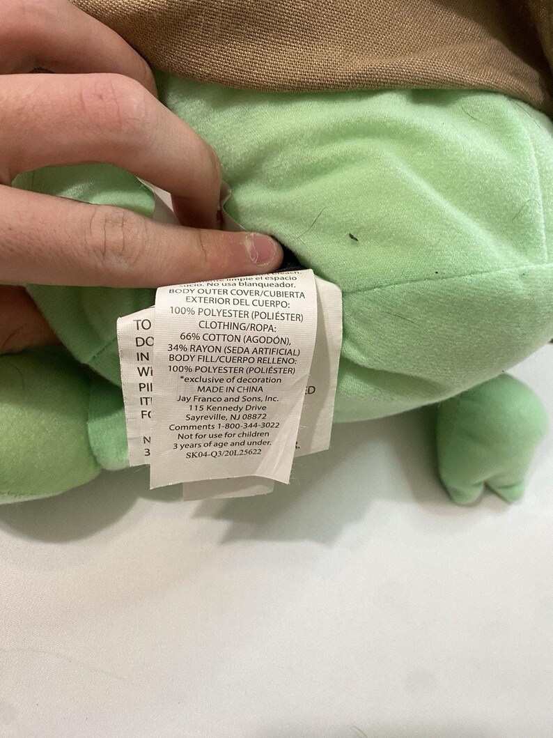 Star Wars The Child Grogu Plush Baby Yoda Mandalorian Jay Franco 15" Pillow Bud image 5