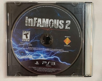 inFAMOUS 2 PlayStation 3 PS3 Solo disco Blu-ray Sony Sucker Punch Adventure Works
