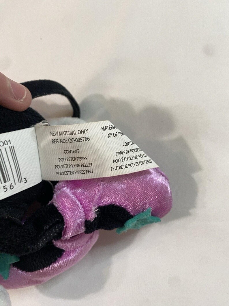 Disney Junior Minnie Mouse Star Bow-Fabulous Plush Pink Purple Sparkle 9" Toy image 4