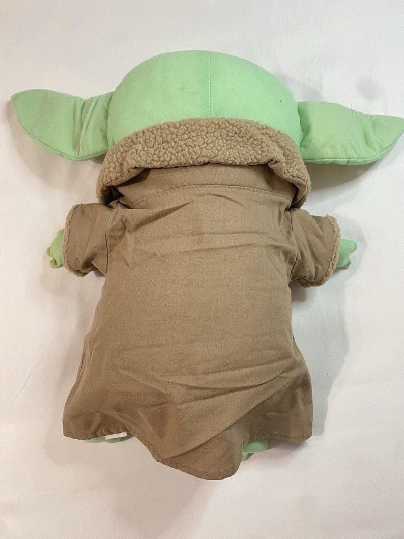 Star Wars The Child Grogu Plush Baby Yoda Mandalorian Jay Franco 15" Pillow Bud image 2