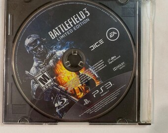 Battlefield 3 Edición Limitada PlayStation 3 PS3 Solo Disco Blu-ray EA DICE 2011