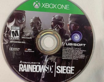 Tom Clancy's Rainbow Six Siege Xbox One Ubisoft 2015 FPS Tactical Shooter Disco