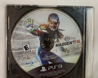 Madden NFL 15 Sony PlayStation 3 PS3 Solo disco Richard Sherman EA Sport Fútbol