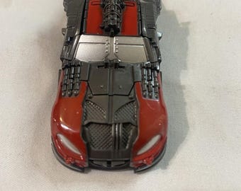 Hasbro Transformers DOTM Leadfoot Cyberverse Legion NASCAR Wrecker Red Car Toy