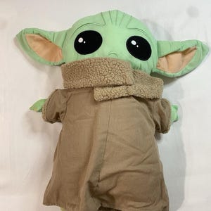 Star Wars The Child Grogu Plush Baby Yoda Mandalorian Jay Franco 15" Pillow Bud image 1