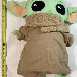 Star Wars The Child Grogu Plush Baby Yoda Mandalorian Jay Franco 15" Pillow Bud image 7