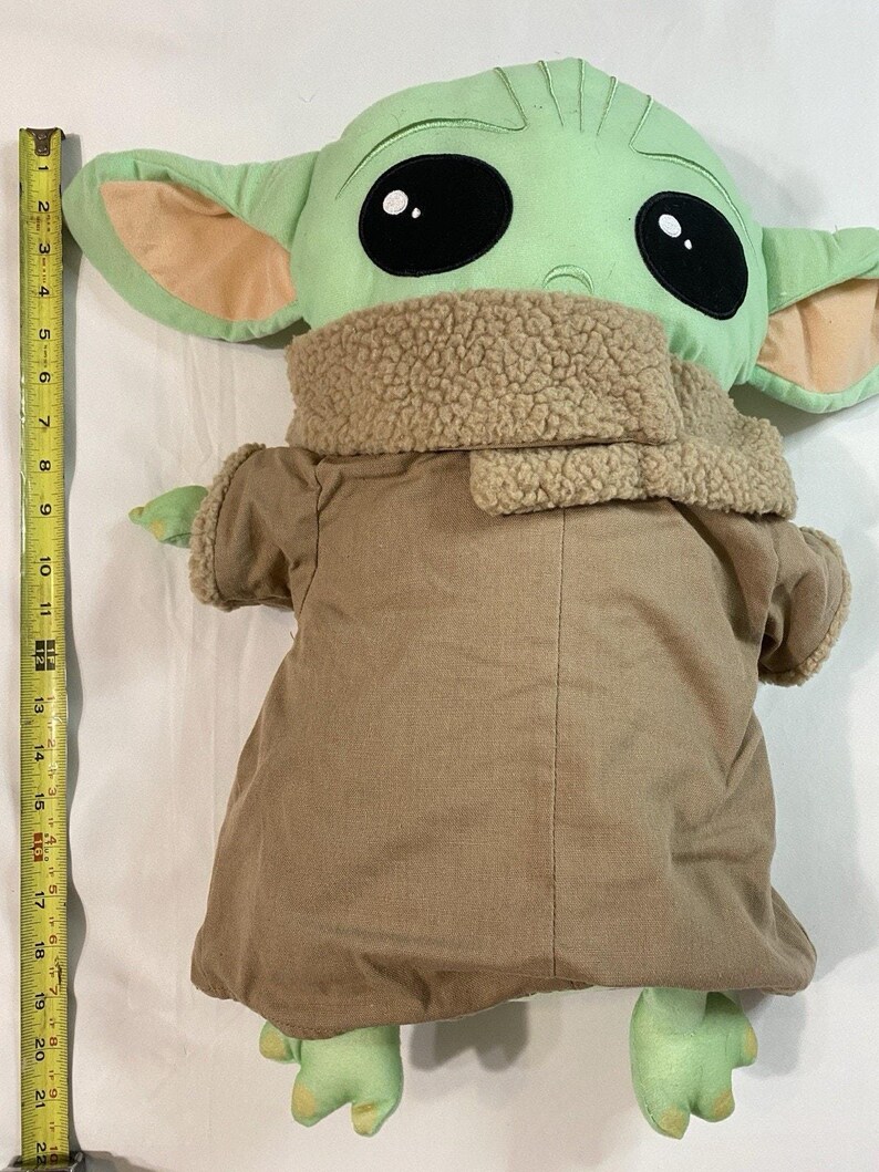 Star Wars The Child Grogu Plush Baby Yoda Mandalorian Jay Franco 15" Pillow Bud image 7