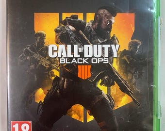Call of Duty Black Ops 4 Xbox One Activision Treyarch 2018 FPS Disco y Caja Works