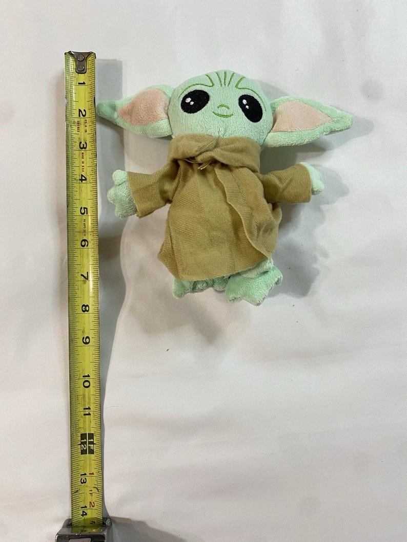 Star Wars Grogu Plush Child Baby Yoda Galerie 7" Small Stuffed Toy Mandalorian image 11
