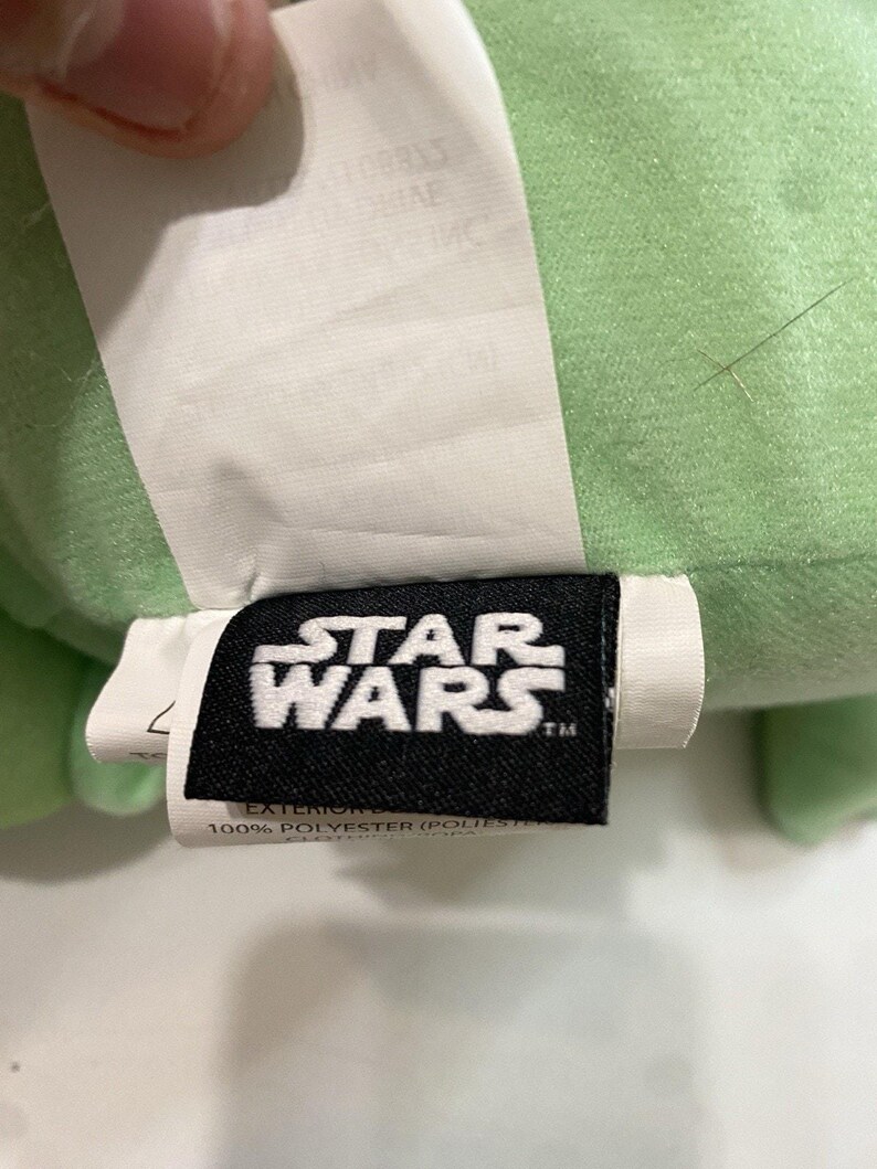 Star Wars The Child Grogu Plush Baby Yoda Mandalorian Jay Franco 15" Pillow Bud image 4