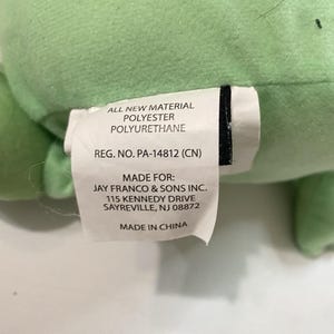 Star Wars The Child Grogu Plush Baby Yoda Mandalorian Jay Franco 15" Pillow Bud image 3