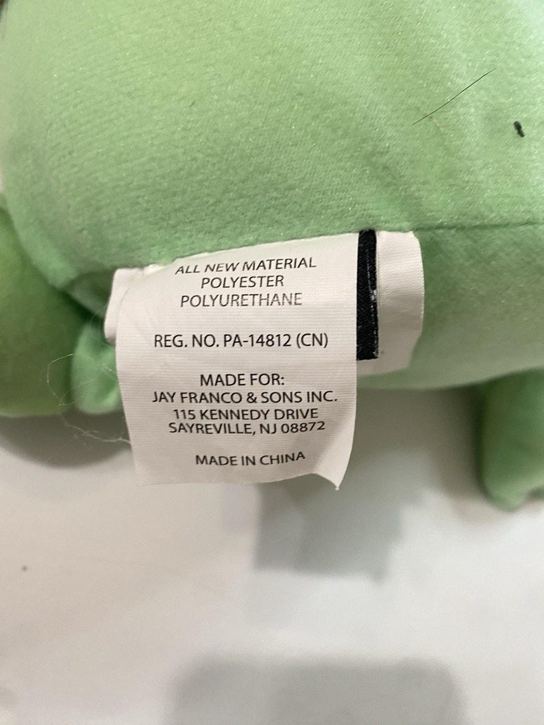 Star Wars The Child Grogu Plush Baby Yoda Mandalorian Jay Franco 15" Pillow Bud image 3