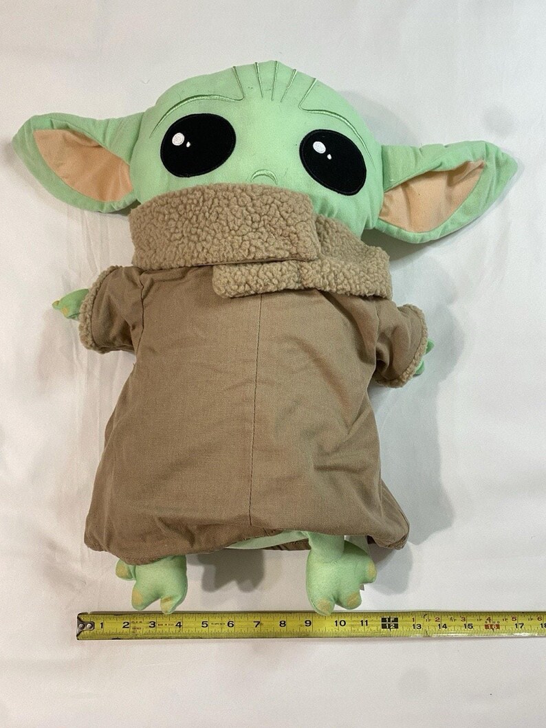 Star Wars The Child Grogu Plush Baby Yoda Mandalorian Jay Franco 15" Pillow Bud image 6