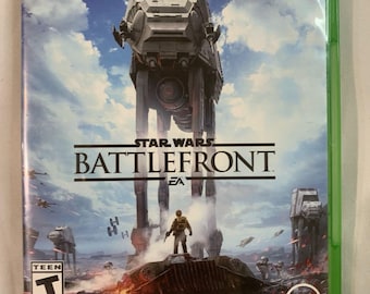 Juego de disparos Star Wars Battlefront para Xbox One de EA DICE (2015) con disco y caja. Probado y en funcionamiento.