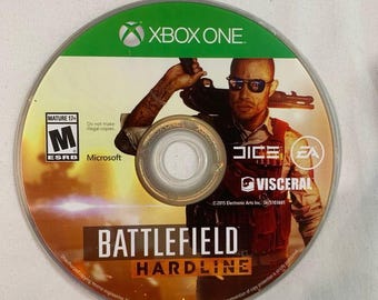 Battlefield Hardline Xbox One EA Visceral Games FPS Shooter Videojuego Solo Disco