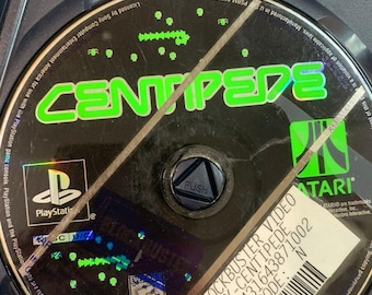 Carcasa de repuesto vintage para arcade Atari Classic de Sony PlayStation 1 PS1 Centipede Sony PlayStation 1 PS1 Centipede Sony PlayStation 1 PS1