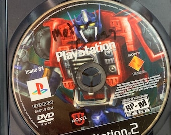Revista Playstation 2004, número 81, CD-ROM PS1, disco PS. Sin revista ni caja.