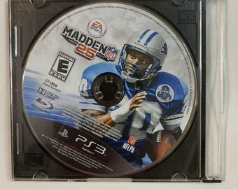Madden NFL 25 PlayStation 3 PS3 Solo disco Blu-ray EA Sports 2013 Football Probado