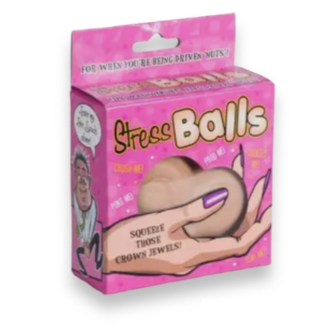 Smack a Sack-Stress Relief Ball Sack..Stress Relief Gag Gift by MySack  Makes a Great Gag Gift for Funny, Funny Mother's Day, Office Gifts..White