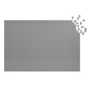 Monochrome Gray Jigsaw Puzzle, Challenging Brain Teaser, Metal Tin Storage