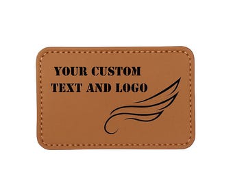 Parche de cuero personalizado