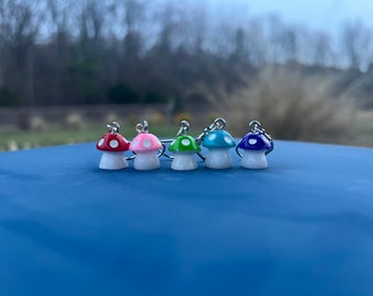 Mystery Mushroom Bridle Charm