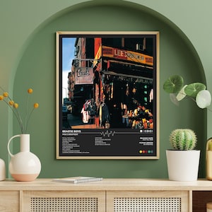 Beastie Boys Poster | Pauls Boutique-Album | Ungerahmt | Album Cover Poster | Personalisiertes Poster | Weihnachten | Halloween | Geschenk