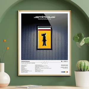 Jamiroquai - Travelling Without Moving Music Album Cover Poster