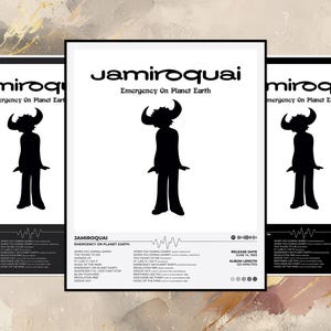 Jamiroquai poster - Etsy 日本